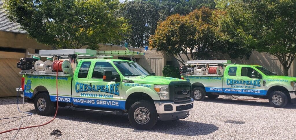 Delaware roof cleaning trucks